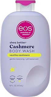 eos Cashmere Shave Oil, Vanilla Cashmere, Soothing Moisturizing, Prevents Irritation and Razor Burn, Bikini Area-Approved, Body Care, 6 fl oz
