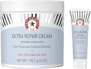 First Aid Beauty - Pure Skin Face Cleanser, Effectively Removes Makeup, Dirt, and Impurities, Gentle Cleanser Leaves Skin Soft & Supple, Safe for Sensitive Skin, Fragrance Free, 8 oz