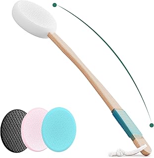 GuruNanda Tongue Scraper for Adults (2 Pack) with Travel Case, 420 Medical-Grade 100% Stainless Steel Tongue Cleaner, Aids in Fresh Breath & Oral Care