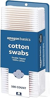 Amazon Basics Cotton Balls for Skincare, 200 Count (Previously Solimo)