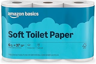 Amazon Basics Hypoallergenic 100% Cotton Rounds for Makeup Removal and Skincare, 100 Count, 1 Pack